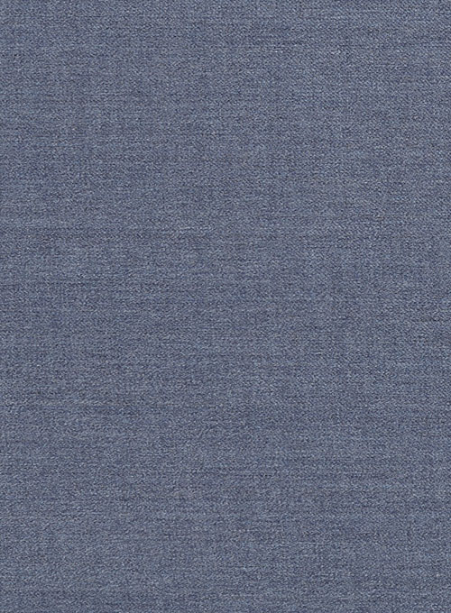 Reda Steel Blue Pure Wool Suit