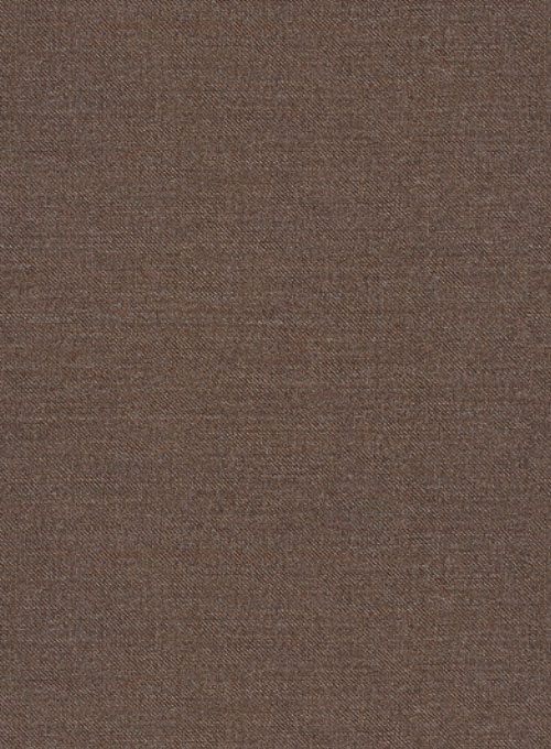 Reda Worsted Brown Pure Wool Suit