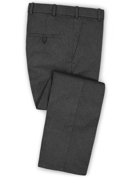 Reda Worsted Dark Gray Pure Wool Suit - Click Image to Close