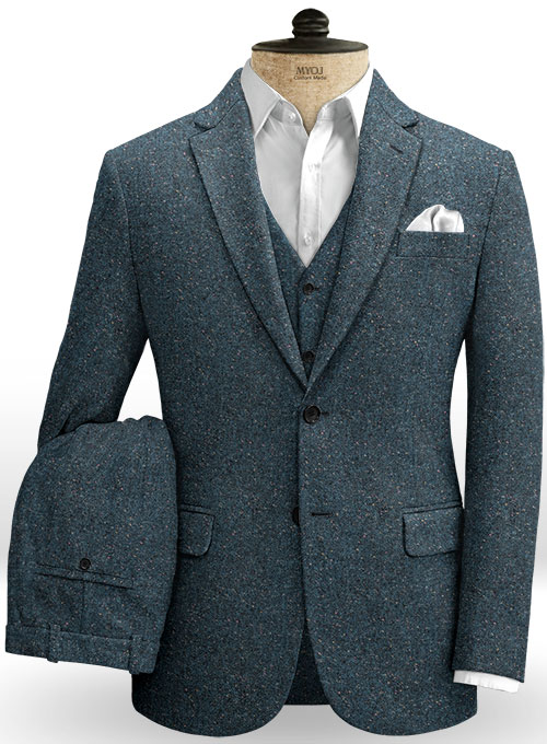 Robin Blue Flecks Donegal Tweed Suit