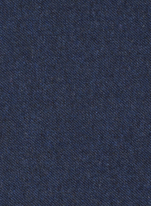 Royal Blue Denim Tweed Suit