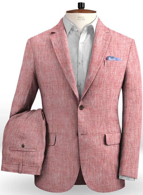 Solbiati Rose Linen Suit