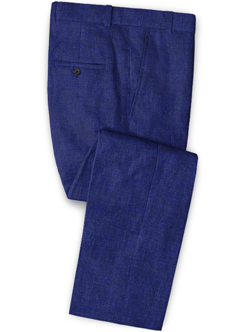 Solbiati Indigo Linen Suit - Click Image to Close