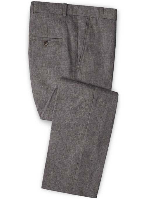 Solbiati Raw Brown Linen Suit
