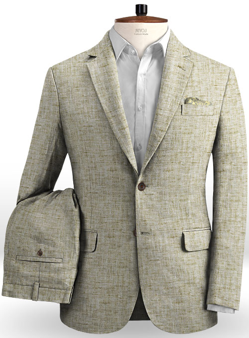 Solbiati Barn Linen Suit