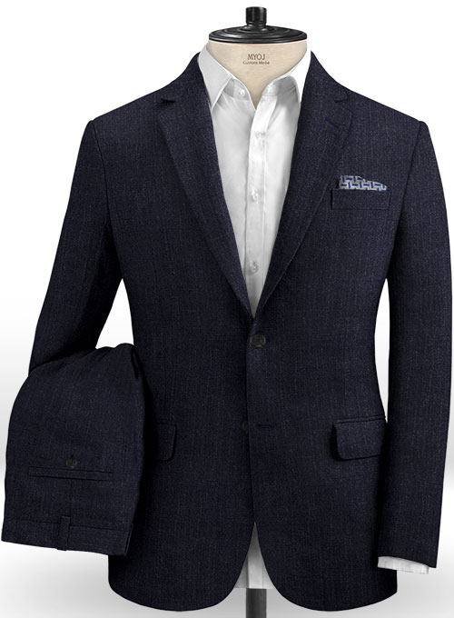 Solbiati Linen Wool Silk Fogo Suit