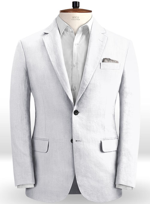 Solbiati White Linen Suit