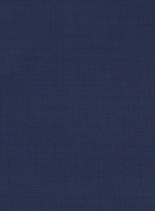 Stretch Royal Blue Wool Suit