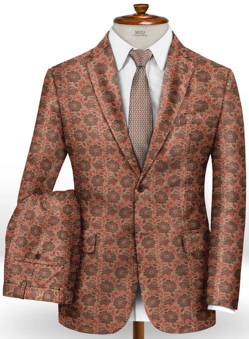 Sylvan Brown Wool Suit