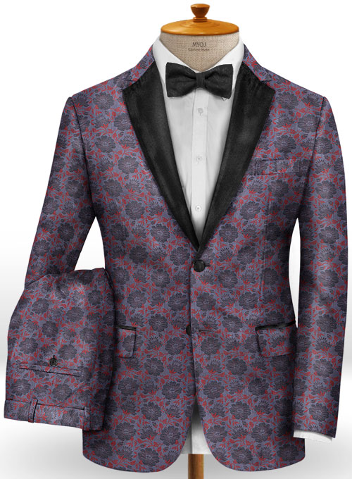Sylvan Lavender Wool Tuxedo Suit