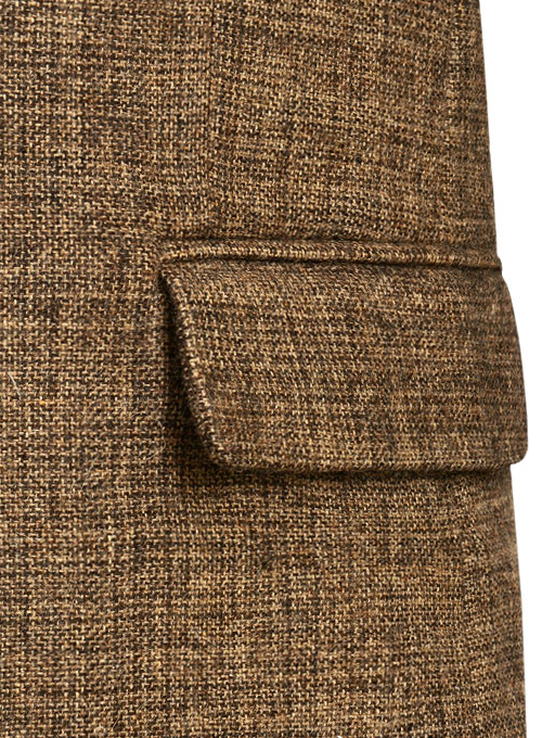 Vintage Glasgow Brown Tweed Suit - Click Image to Close